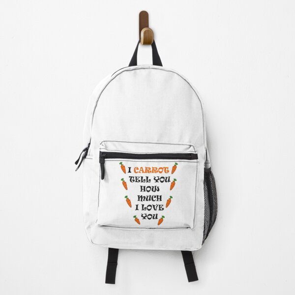 Item preview, I carrot tell you how much I love you - funny pun (black typography) designed and sold by Deegital18.