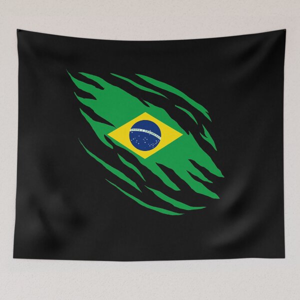 Item preview, Stylized Flag of Brazil designed and sold by NEGOZIO-IVLIVS.