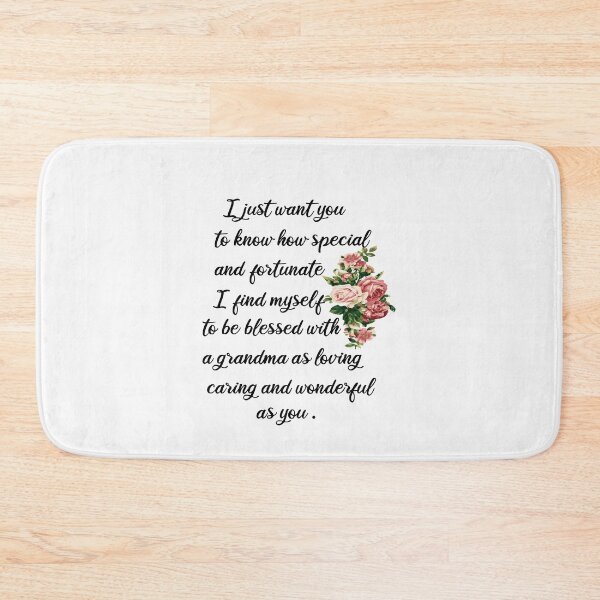 Item preview, I find myself to be blessed with a grandma as loving, caring and wonderful as you, Designing a gift for my grandmother designed and sold by HananDesign13.