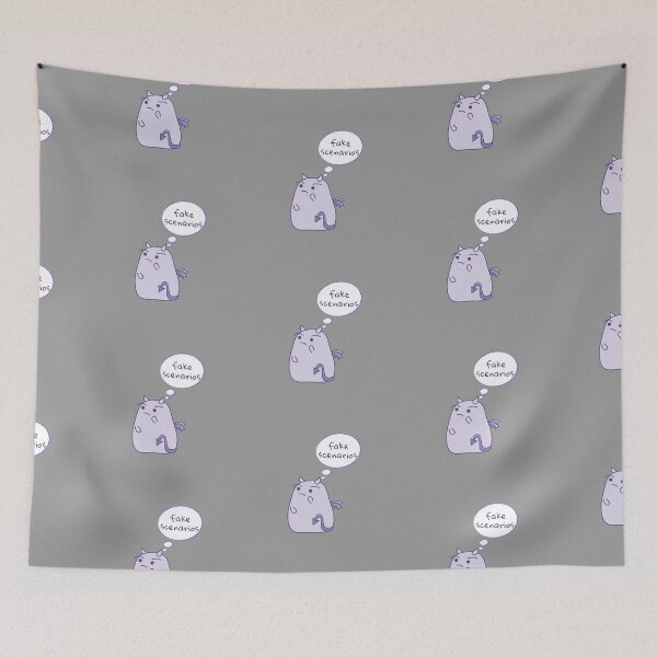 Item preview, Overthinking Demon about fake scenarios designed and sold by KeleCo.
