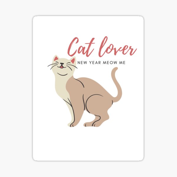 Item preview, cat lover designed and sold by mecorner.