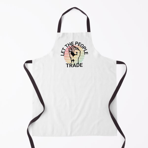 Item preview, Copy of Let The People Trade Colorful Black on White designed and sold by KananiandKiki.