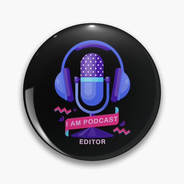 Item preview, I Am Podcast Editor designed and sold by DesignByJK.