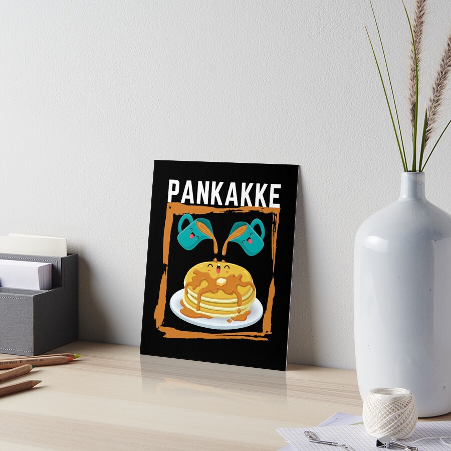 Pankakke Naughty Pancake Cum Bukakke Ecchi Hentai Pun Art Board Print For Sale By Frapsi 