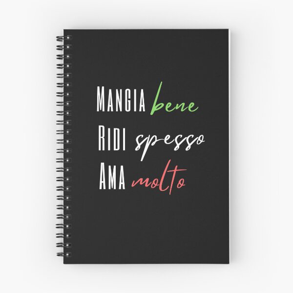 Item preview, Mangia Bene, Ridi Spesso, Ama Molto Italian Quote designed and sold by MusberriDesigns.