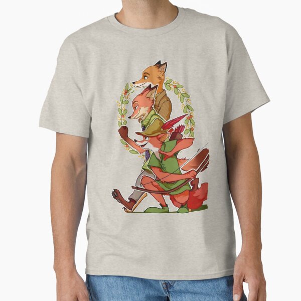 Item preview, Robin Hood fox cartoon designed and sold by Sovik Goswami.