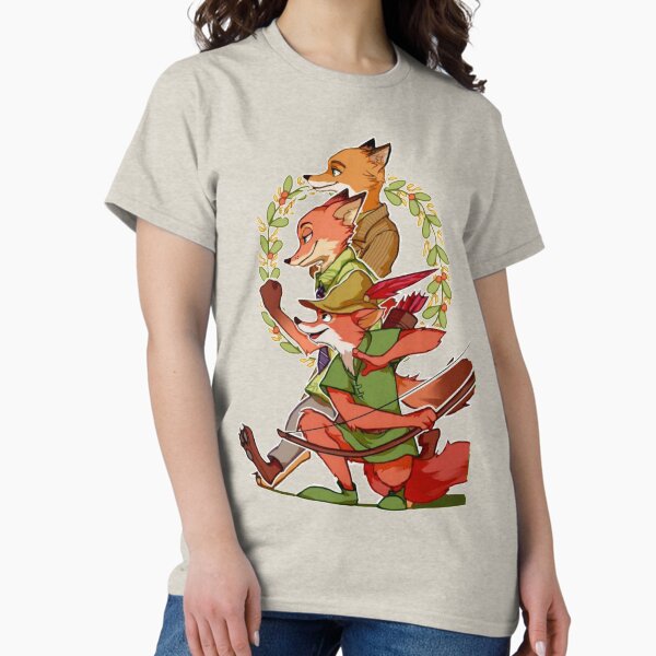 Item preview, Robin Hood fox cartoon designed and sold by Sovik Goswami.