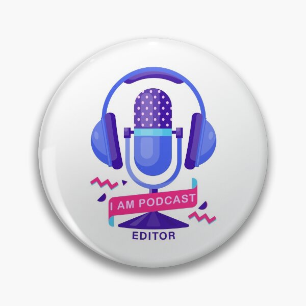Item preview, I Am Podcast Editor designed and sold by DesignByJK.