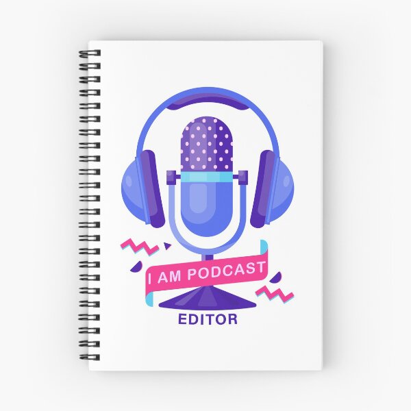 Item preview, I Am Podcast Editor designed and sold by DesignByJK.