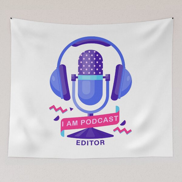 Artikelvorschau, Ich bin Podcast-Editor entworfen und verkauft von DesignByJK.