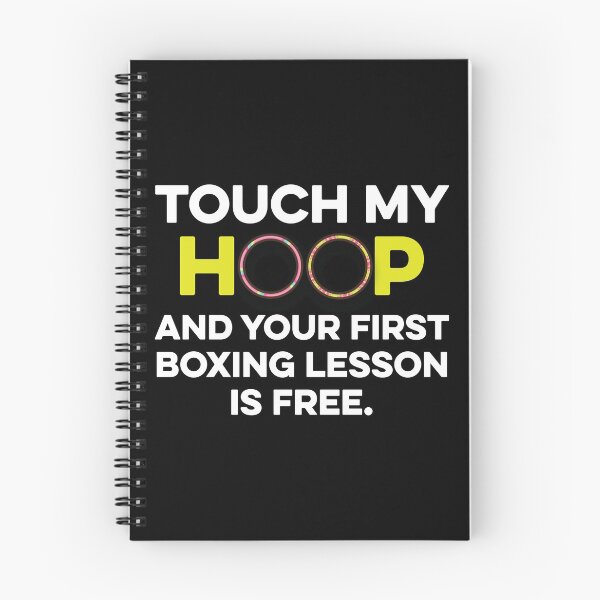 Item preview, Touch my Hoop and your First Boxing Lesson is Free designed and sold by TendyTees.