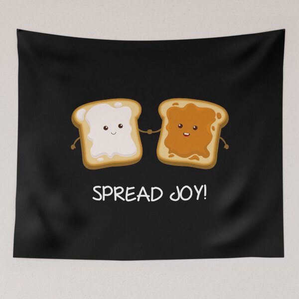 Item preview, Spread Joy Peanut Butter And Marshmallow Fluffernutter graphic designed and sold by jakehughes2015.