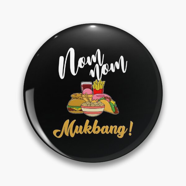 Item preview, Mukbang Food Challenge Nom Nom graphic designed and sold by jakehughes2015.