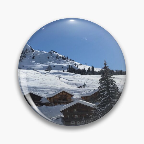 Item preview, French Alps in Winter designed and sold by ZoeCalvert.