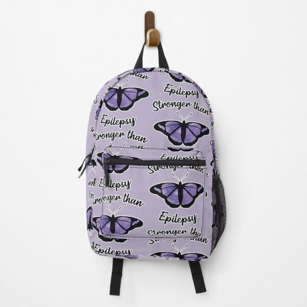 Item preview, Stronger Than Epilepsy - Epilepsy Awareness Purple Butterfly designed and sold by TheMajesticGoat.