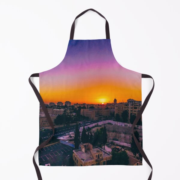 Item preview, Pink and Orange Sunset Jerusalem designed and sold by moremattie.