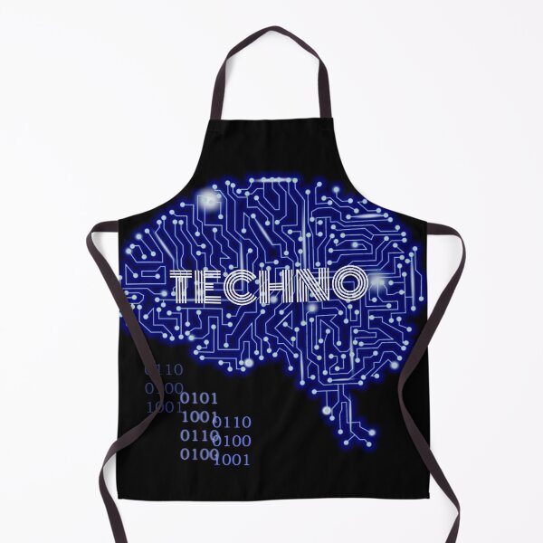 Item preview, Techno in the brain t-shirt designed and sold by HugsAndSnacks.