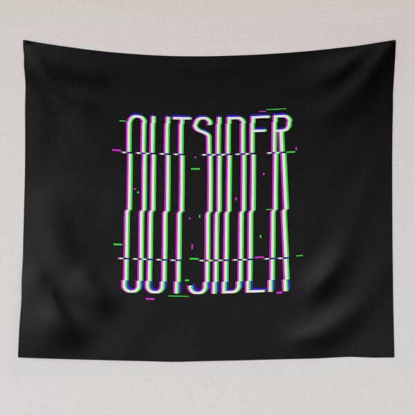 Item preview, Outsider - Cool Typography designed and sold by findot.
