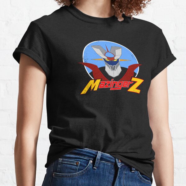 Maglietta T-shirt Grande Testa Robot Mazinga Mecha Chogokin Mazinger Anni 80