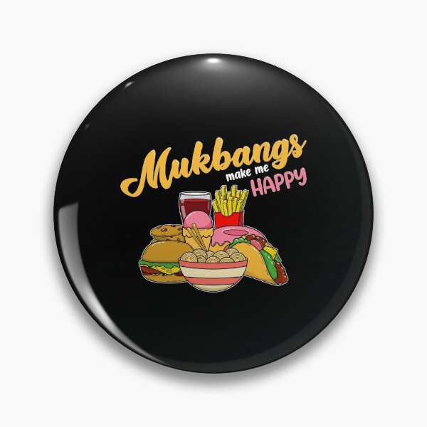Artikelvorschau, Mukbangs machen mich glücklich Essen Essen Druck entworfen und verkauft von jakehughes2015.