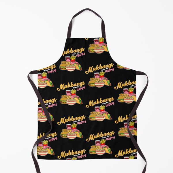 Item preview, Mukbangs Make Me Happy Food Eating print designed and sold by jakehughes2015.