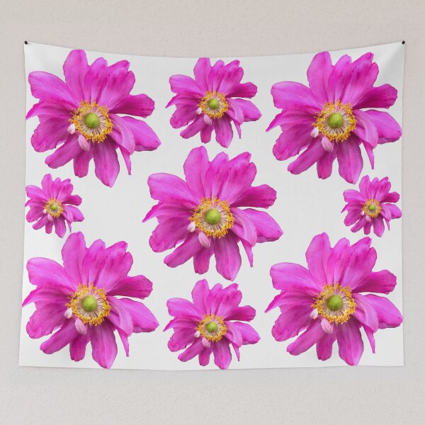 Item preview, Pink Anemone Flower Still Life Floral Photography designed and sold by CottoVerdi.