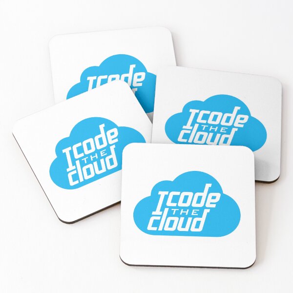 Item preview, I Code the Cloud (Salesforce Blue) designed and sold by Tech-e-Tees.