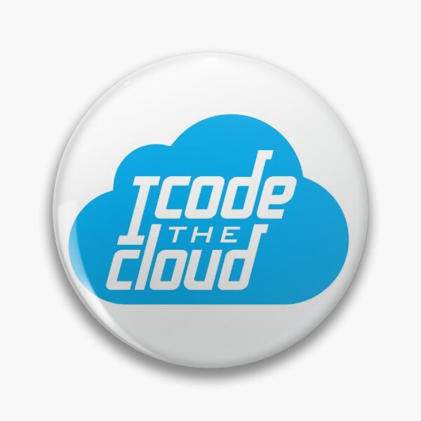 Item preview, I Code the Cloud (Salesforce Blue) designed and sold by Tech-e-Tees.