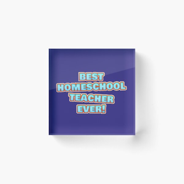 Item preview, Best Homeschool Teacher Ever designed and sold by RRiDesigns.