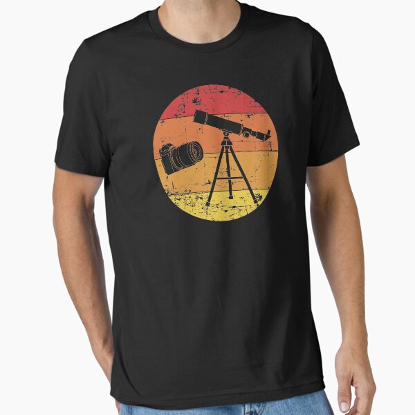 Item preview, Retro Sunset Photographer Astrophotography print designed and sold by jakehughes2015.