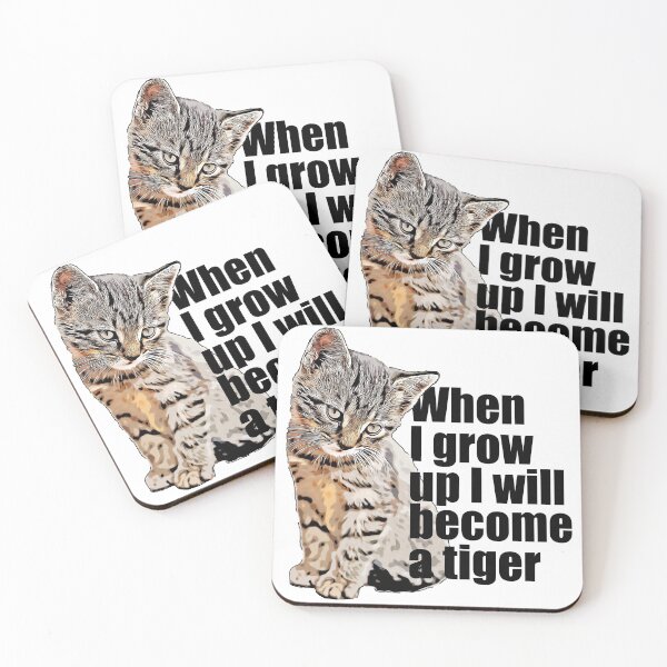Item preview, Cat vs. Tiger designed and sold by OneCreativeLab.