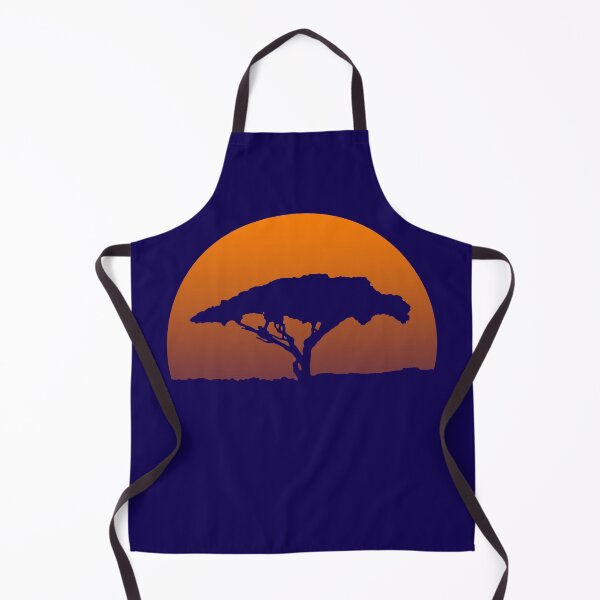 Item preview, African Savanna Tree Retro Sunset designed and sold by bradm50.