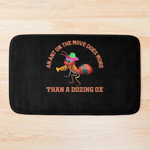 Item preview, An ant on the move does more than a dozing ox designed and sold by Rima Amin.