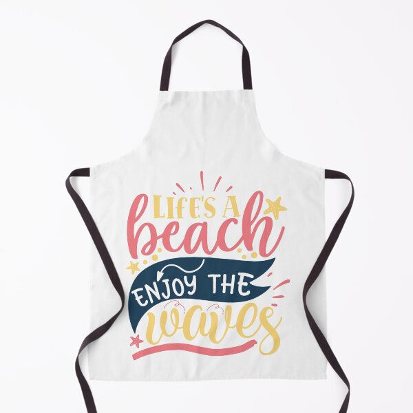 Item preview, Life is a Beach, Enjoy the Waves - Cool summer saying designed and sold by Raeolus.