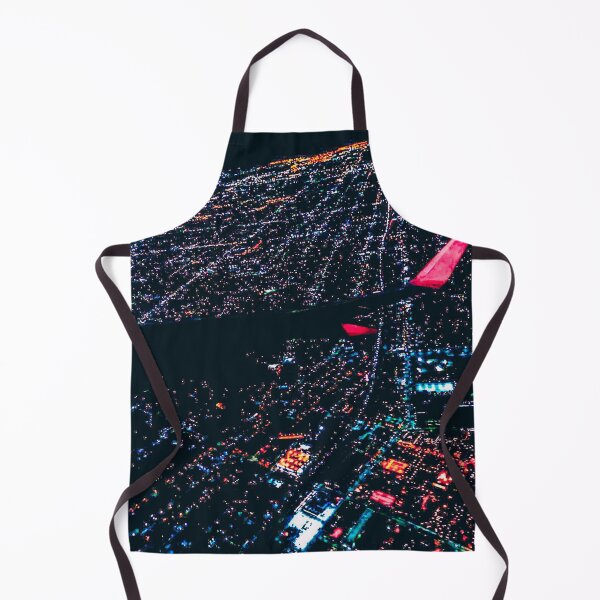 Item preview, City Lights at Night Plane View designed and sold by moremattie.