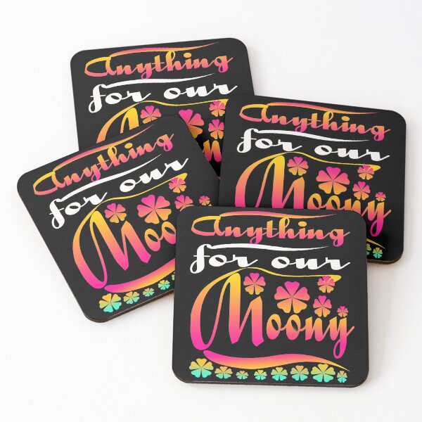 Item preview, anything for our moony,cute moon, colorful, cool, retro, vintage designed and sold by hakiseller.