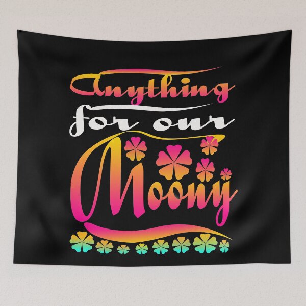 Item preview, anything for our moony,cute moon, colorful, cool, retro, vintage designed and sold by hakiseller.