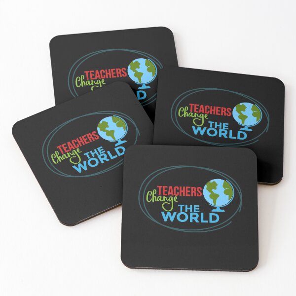 Item preview, Teachers change the world. designed and sold by Comfy Creations.
