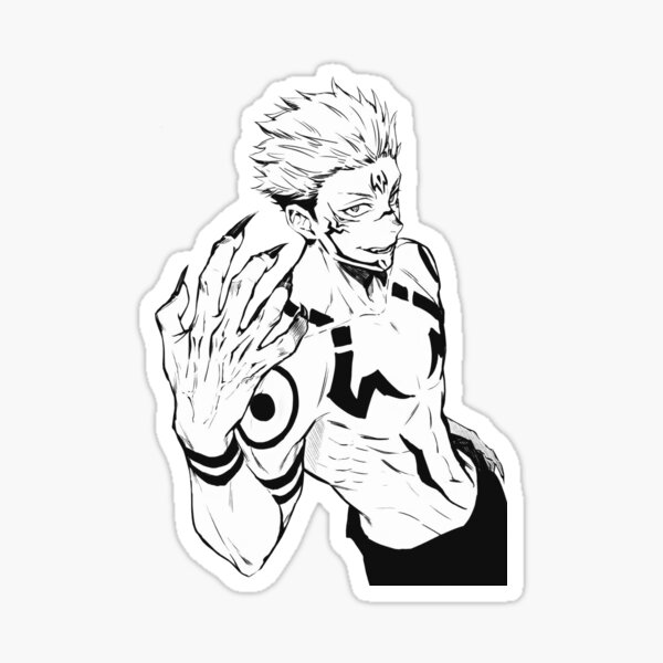 Jujutsu Kaisen Sukuna Sticker