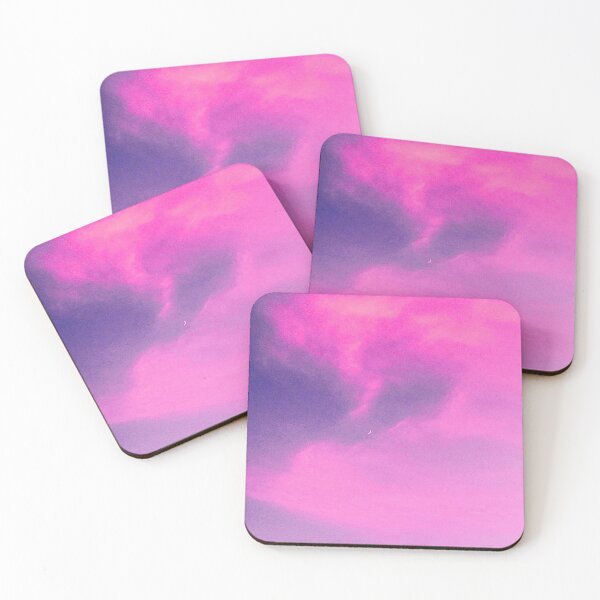 Item preview, Pink and Purple Cotton Candy Clouds Sky designed and sold by moremattie.