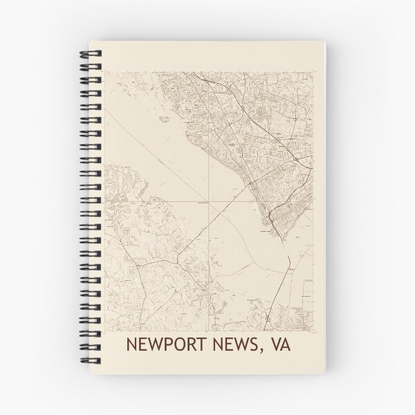 Item preview, Newport News, VA Quad Topographical Map Vintage designed and sold by PGHPhotoCo.