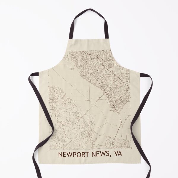 Item preview, Newport News, VA Quad Topographical Map Vintage designed and sold by PGHPhotoCo.