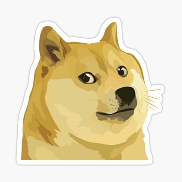 Doge Sticker