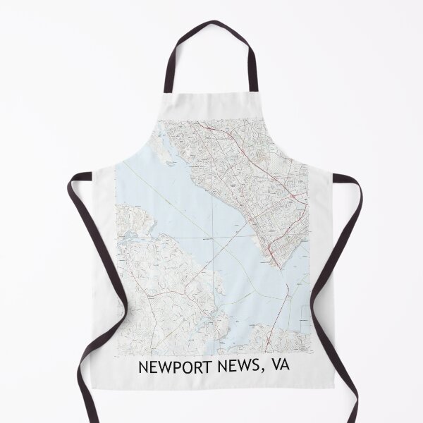 Item preview, Newport News, VA Quad Topographical Map Clean designed and sold by PGHPhotoCo.