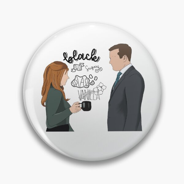 Item preview, Darvey and coffe with quote, S04E16 designed and sold by Jabelle.