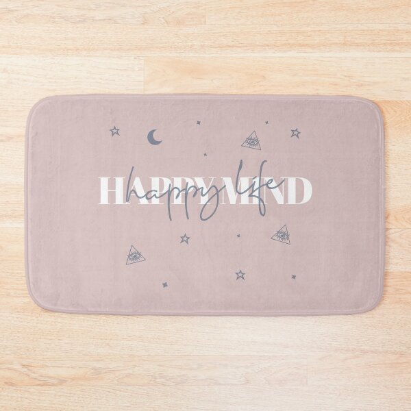 Item preview, Happy Mind Happy Life 2 designed and sold by Monskyart.