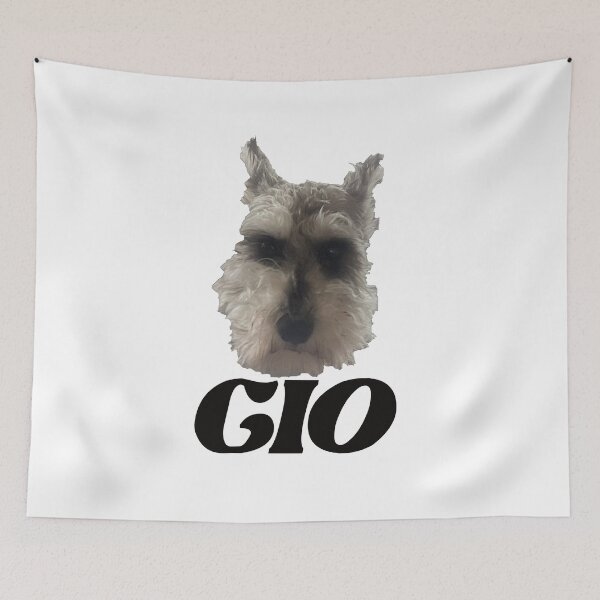 Item preview, schnauzer loves his human,  designed and sold by AgapeStreetwear.