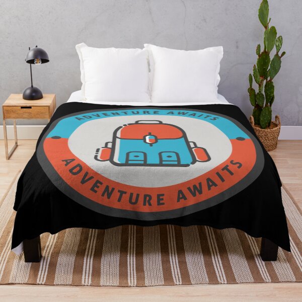 Item preview, adventure awaits designed and sold by PhrasesTheThird.