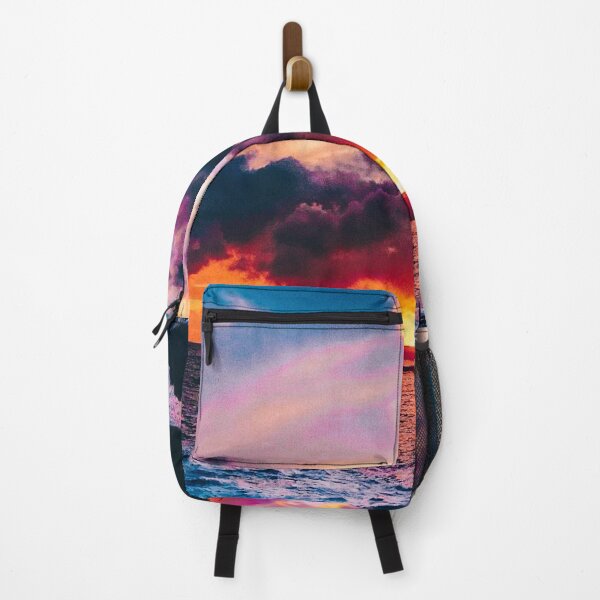 Item preview, Hawaiian Ocean Sunset Pink Orange and Blue Clouds designed and sold by moremattie.