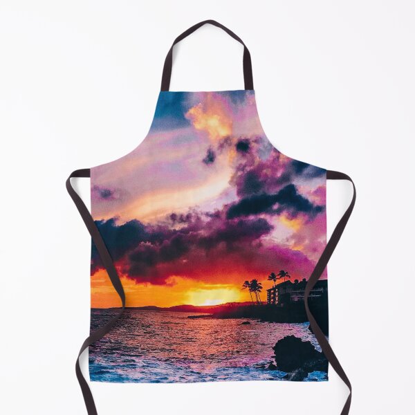 Item preview, Hawaiian Ocean Sunset Pink Orange and Blue Clouds designed and sold by moremattie.